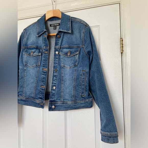 New Joe Fresh denim jean jacket, size M - Picture 4 of 10